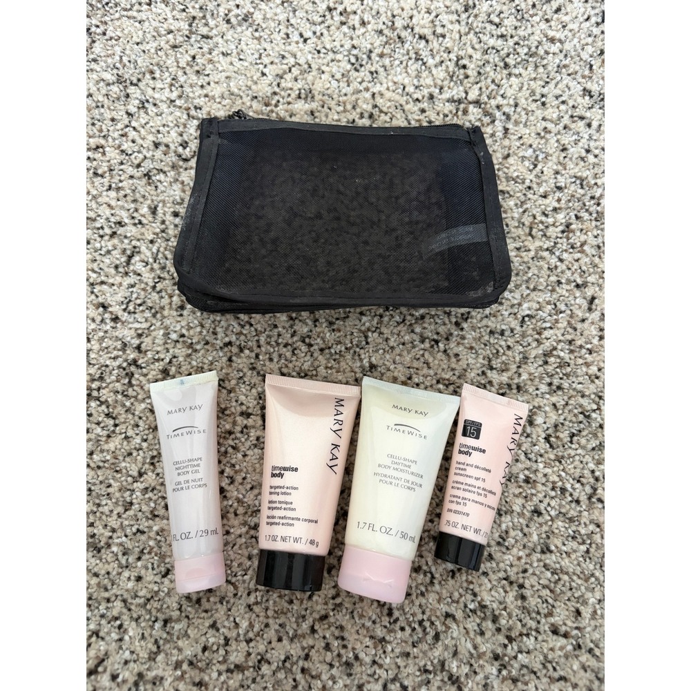 Mary Kay TimeWise Travel Set Cellu-Shape Toning Lotion Anti-Aging